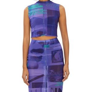 Mesh Crop Top (Sold)